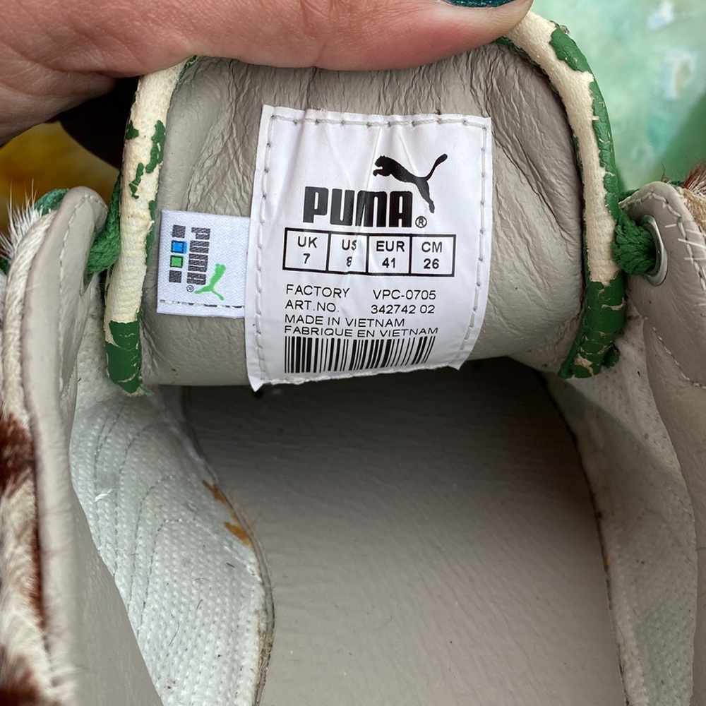 Puma Limited Edition Mihara Yasuhiro Calf Hair Sneakers - Picture 14 of 15